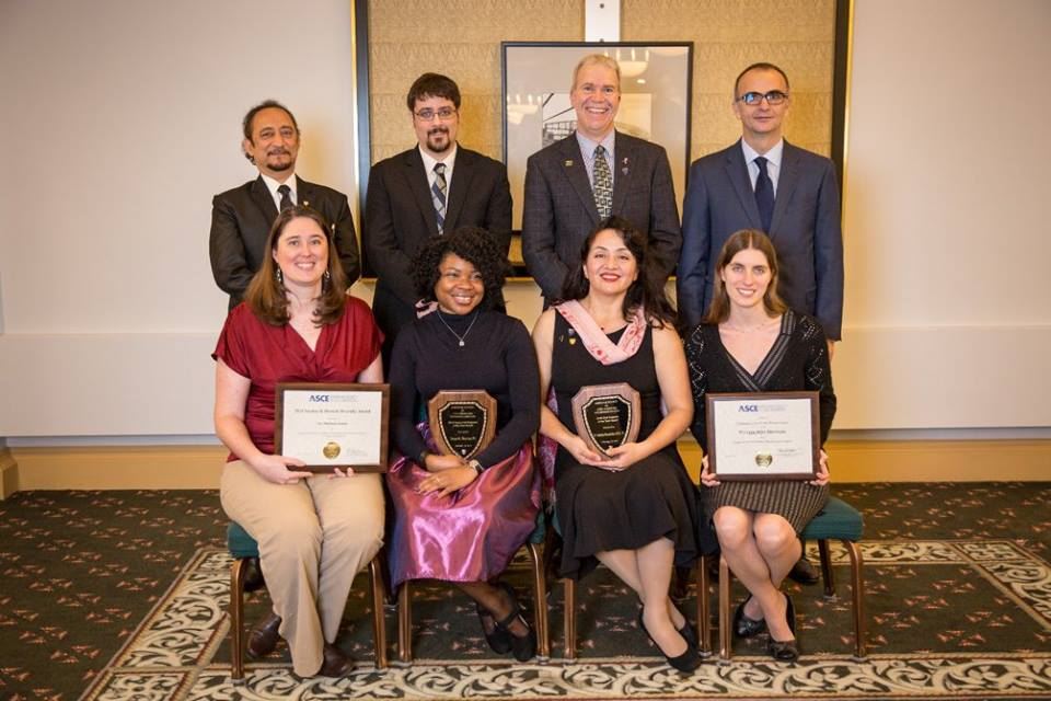 ASCE-Pittsburgh Board Members at the 2016 E-Week Awards Banquet